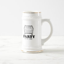 Party at my crib baby t-shirt coffee mugs
