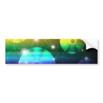 Party Background Bumper Sticker