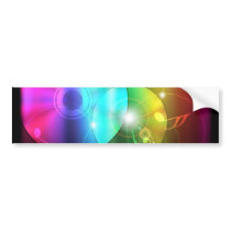 Party Background Bumper Sticker