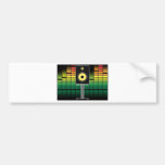 Party Background Bumper Sticker