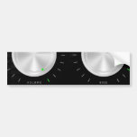 Party Background Bumper Sticker