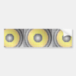 Party Background Bumper Sticker