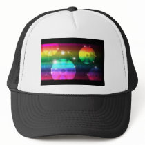 Party Background Trucker Hat
