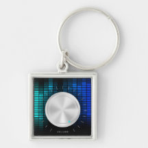 Party Background Key Chain