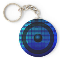 Party Background Key Chain