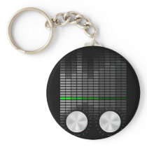 Party Background Keychains