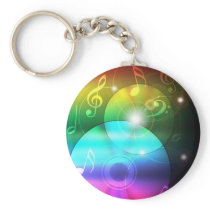Party Background Key Chains