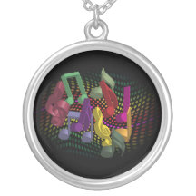 Party Background Custom Necklace