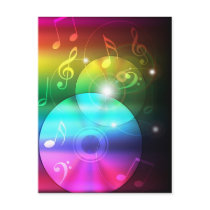 Party Background Postcards