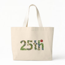 Party Balloon 25th Birthday Gifts Tote Bags