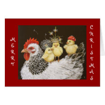 Party Bus with Peeps Christmas card