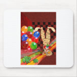 PARTY CLOWN AND FROGS.jpg Mousepads