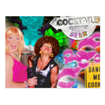 Party Collage Postcard