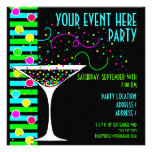 Party Confetti Cocktail Invitation