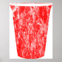 party cup print