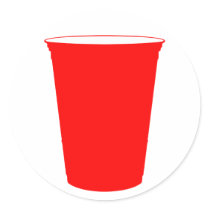 party cup stickers