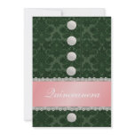 Party Dress Quinceanera Party Invitation