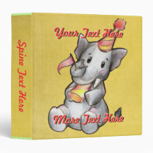 Party Elephant Binder