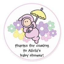 Party Favour Baby Shower Sticker
