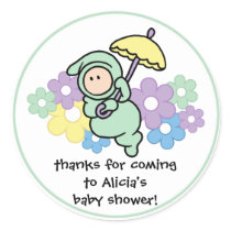 Party Favour Baby Shower Sticker