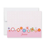 Party FLowers - Personalized Card Personalized Invitation