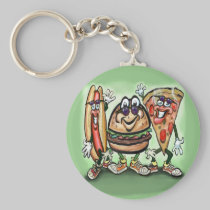Party Food keychains