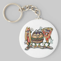 Party Food keychains
