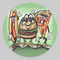 Party Food stickers