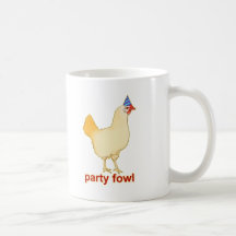 Party Fowl Coffee Mugs