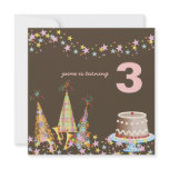 Party hats, Children Birthday Party invitations