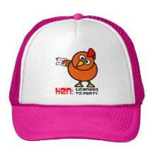 Party Hen Hat