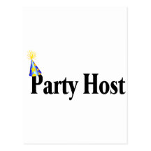 Party Host (Hat) Postcard