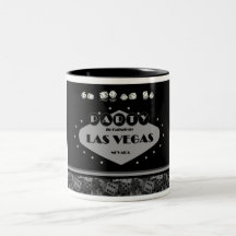 PARTY In Fabulous Las Vegas Cup with Dice! Mug
