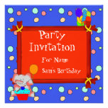 Party Invitation Birthday Boys Girls Children