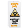 Party invitation, club ticket customized rack card
