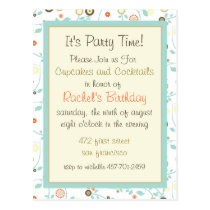 Party Invitation postcards