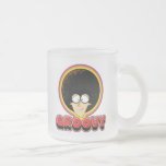 "Party" Jim Carty Frosted Glass Character Mug