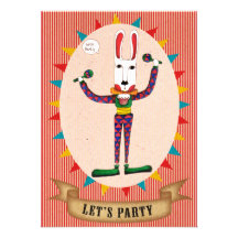Party la carte d'invitation de Joker