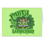 Party like A Leprechaun Card