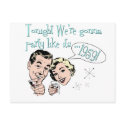 Party like it's 1959! postcards
