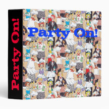 Party On! favourite recipes binder