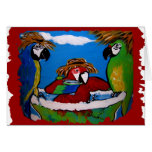 Party Parrot's Cheers Greeting Card