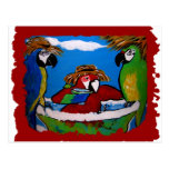 Party Parrot's Cheers Post Card