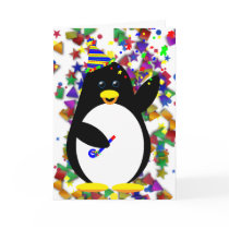 Party Penguin Card