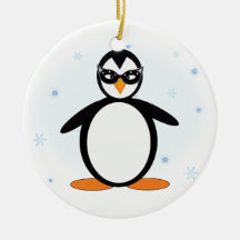 Party Penguin Ornament