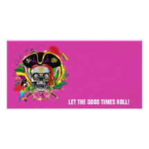 Party Pirate-2 Personalized Photo Card