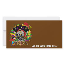 Party Pirate-2 Photo Greeting Card
