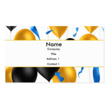 Party Planner Business Card