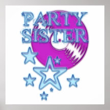 party sister plakate
