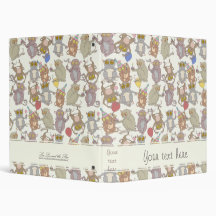 Party Tarsiers, 1 inch binder